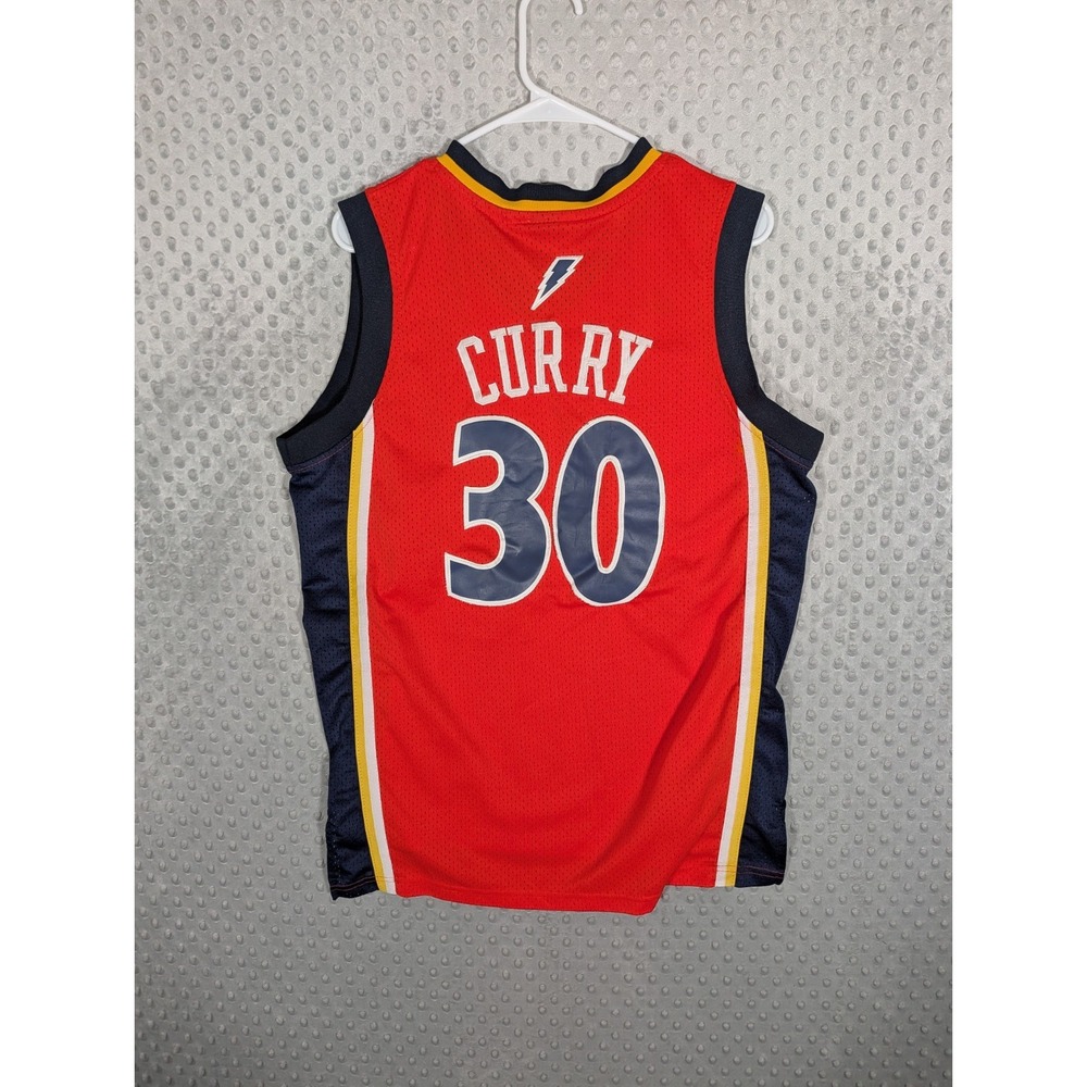 NBA Adidas Golden State Warriors Steph Curry Rookie Jersey #30 Men's Small - Picture 7 of 11